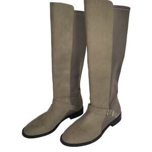 AEROSOLES  WOMAN SIZE 9.5 KNEE HIGH PULL ON BOOT Boho Bohemain‎ Natural Outdoors